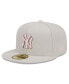 ფოტო #5 პროდუქტის Men's Khaki New York Yankees 2023 Mother's Day On-Field 59FIFTY Fitted Hat