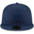 Фото #2 товара [70587726] Mens New Era MLB MINNESOTA TWINS 5950 FITTED - OCEANSIDE TONAL