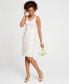 Фото #1 товара Women's Floral Embroidered Sheath Dress
