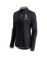 ფოტო #2 პროდუქტის Women's Black Chicago White Sox Worth The Drive Quarter-Zip Jacket