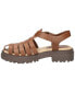 ფოტო #6 პროდუქტის Women's Sinclaire Lug Sole Fisherman Sandals