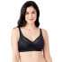 Wacoal 299342 Women's Elevated Allure Wirefree Bra, Black Size 34D