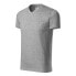 T-shirt Malfini Heavy V-neck M MLI-11112 dark gray melange