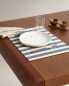 Striped placemat (pack of 2)