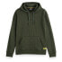 SCOTCH & SODA Jacquard Terry hoodie