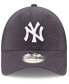 Фото #4 товара Men's Navy New York Yankees Trucker 9FORTY Adjustable Snapback Hat