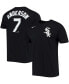Фото #1 товара Men's Tim Anderson Black Chicago White Sox Name Number T-shirt