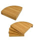 Фото #2 товара Florence Multilevel Transforming Bamboo Cheese Board with Tools