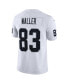 Фото #2 товара Men's Darren Waller White Las Vegas Raiders Vapor Limited Jersey