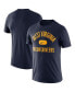 Фото #2 товара Men's Navy West Virginia Mountaineers Team Arch T-shirt