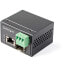 Фото #1 товара StarTech.com PoE+ Industrial Fiber to Ethernet Media Converter 30W - SFP to RJ45 - Singlemode/Multimode Fiber to Copper Gigabit Ethernet - Mini/Compact Size - IP-30/ -40 to +75C - 1000 Mbit/s - IEEE 802.3 - IEEE 802.3u - IEEE 802.3z - Full - SFP - Wired - 100 m