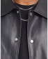 Фото #3 товара Big & Tall Levi PU Leather Jacket