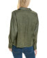 Фото #2 товара Stateside Satin Front Twist Top Women's Green Xs