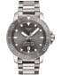 ფოტო #1 პროდუქტის Men's Seastar 1000 Powermatic 80 Automatic Stainless Steel Bracelet Watch 43mm