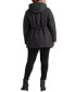Фото #2 товара Women's Plus Size Hooded Quilted Coat, Created by Macy's