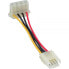 Фото #5 товара InLine Power Adapter internal floppy female / Molex 4pin male 0.06m