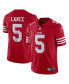 Фото #1 товара Men's Trey Lance Scarlet San Francisco 49ers Vapor Limited Jersey