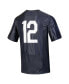 Men's #12 Navy Navy Midshipmen Silent Service Replica Football Jersey