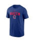 Фото #3 товара Men's Royal Chicago Cubs Team T-shirt