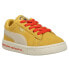 Puma Suede Triplex Lace Up Toddler Boys Yellow Sneakers Casual Shoes 382841-01