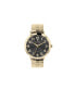 Men's Shiny Gold-Tone Metal Bracelet Watch 42mm