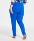 ფოტო #2 პროდუქტის Plus Size Bengaline Skinny Pants, Created for Macy's