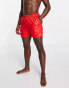 Nike Swimming Volley 5 inch Swim Shorts in red Красный, S - W29-32 - фото #3