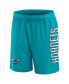 Men's Teal Charlotte Hornets Post Up Mesh Shorts