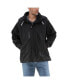 Фото #2 товара Men's Lightweight Rain Jacket - Waterproof Raincoat with Detachable Hood