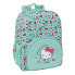 Фото #1 товара Школьный рюкзак Hello Kitty Sea lovers бирюзовый 33 x 42 x 14 cm