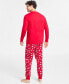 ფოტო #2 პროდუქტის Matching Men's Mix It Merry & Bright Pajamas Set, Created for Macy's
