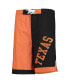 Big Boys Texas Orange and Black Texas Longhorns Conch Bay Swim Shorts