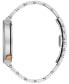 ფოტო #2 პროდუქტის Men's Latin Grammy Futuro Two-Tone Stainless Steel Bracelet Watch 42mm