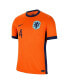 Фото #2 товара Men's Virgil van Dijk Orange Netherlands National Team 2024 Home Replica Jersey
