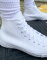 Фото #4 товара Converse Chuck Taylor All Star leather hi in white