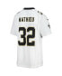 Фото #1 товара Big Boys Tyrann Mathieu White New Orleans Saints Game Jersey