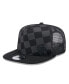 Фото #1 товара Men's Black Jacksonville Jaguars Check Mate 9FIFTY Trucker Snapback Hat