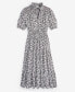 Women's Printed Tiered Midi Dresss, Created for Macy's