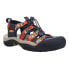 Keen Outdoor Afro X Newport Graphic Sport Strappy Womens Blue, Orange Casual Sa