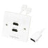 Фото #4 товара LogiLink AH0015 - HDMI Type A (Standard) - HDMI Type A (Standard) - White