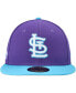 Фото #3 товара Men's Purple St. Louis Cardinals Vice 59FIFTY Fitted Hat
