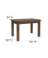 Rectangular Antique Solid Pine Farm Dining Table