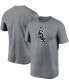 Фото #1 товара Men's Gray Chicago White Sox Large Logo Legend Performance T-shirt