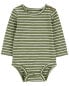 Фото #5 товара Baby Striped Long-Sleeve Bodysuit 3M