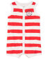 Фото #8 товара Baby Striped Snap-Up Romper NB