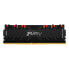Kingston FURY Renegade RGB - 8 GB - 1 x 8 GB - DDR4 - 3200 MHz - 288-pin DIMM - Black