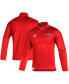 ფოტო #2 პროდუქტის Men's Red Washington Capitals Quarter-Zip Jacket