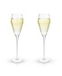 Фото #1 товара Raye Angled Crystal Prosecco Glasses Set of 2, 8 Oz