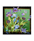 Фото #1 товара Tania Fedorova Mid-Century Floral Blue Canvas Art - 15.5" x 21"