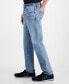 Фото #6 товара Men's Slim-Fit Indigo Denim Jeans